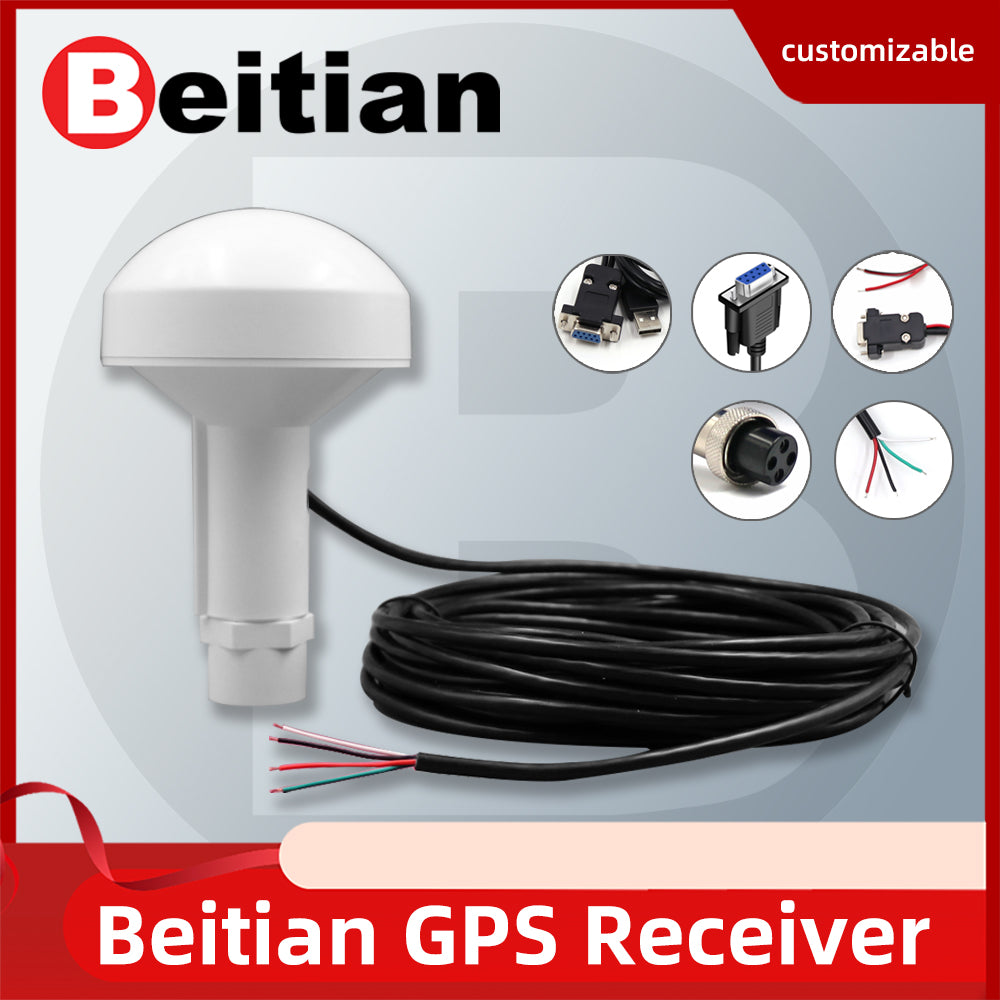 Beitian GNSS mushroom head receiver high gain 35 ceramic chip AIS navigation GPS marine ship BP-573DU Beitian GNSS mushroom head receiver high gain 35 ceramic chip AIS navigation GPS marine ship BP-573DU
